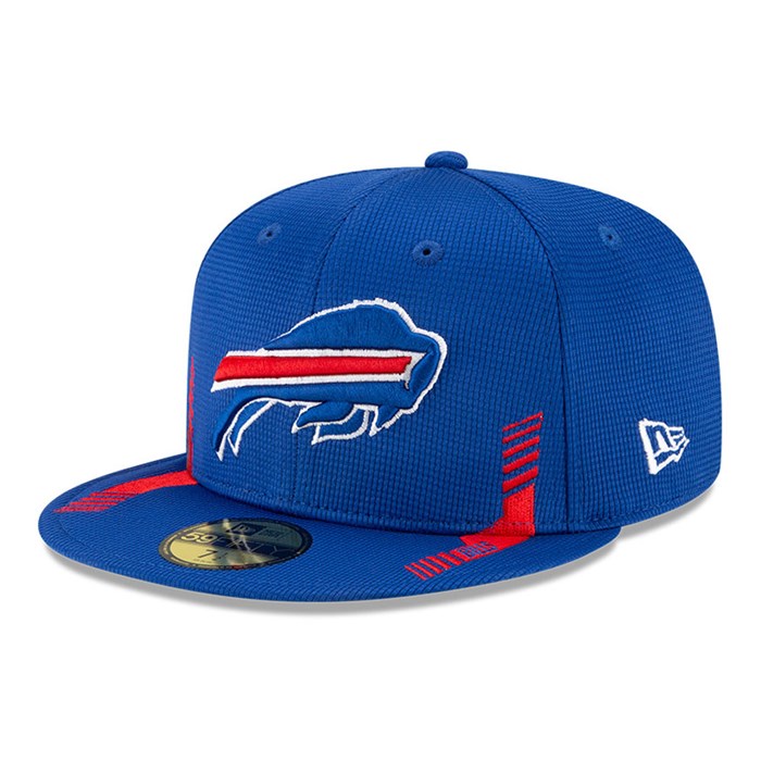 Buffalo Bills NFL Sideline Home 59FIFTY Lippis Sininen - New Era Lippikset Halpa hinta FI-079462